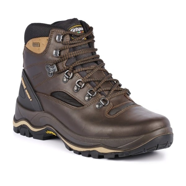 Grisport Mens Quatro Waxy Leather Walking Boots - Brown