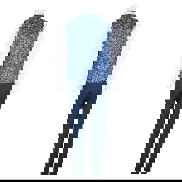 Rear detailing on waistcoat