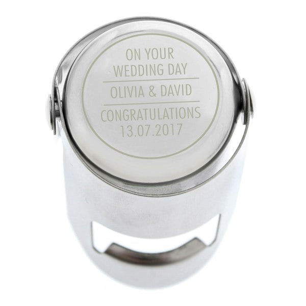 Personalised Memento Company Personalised Classic Bottle Stopper