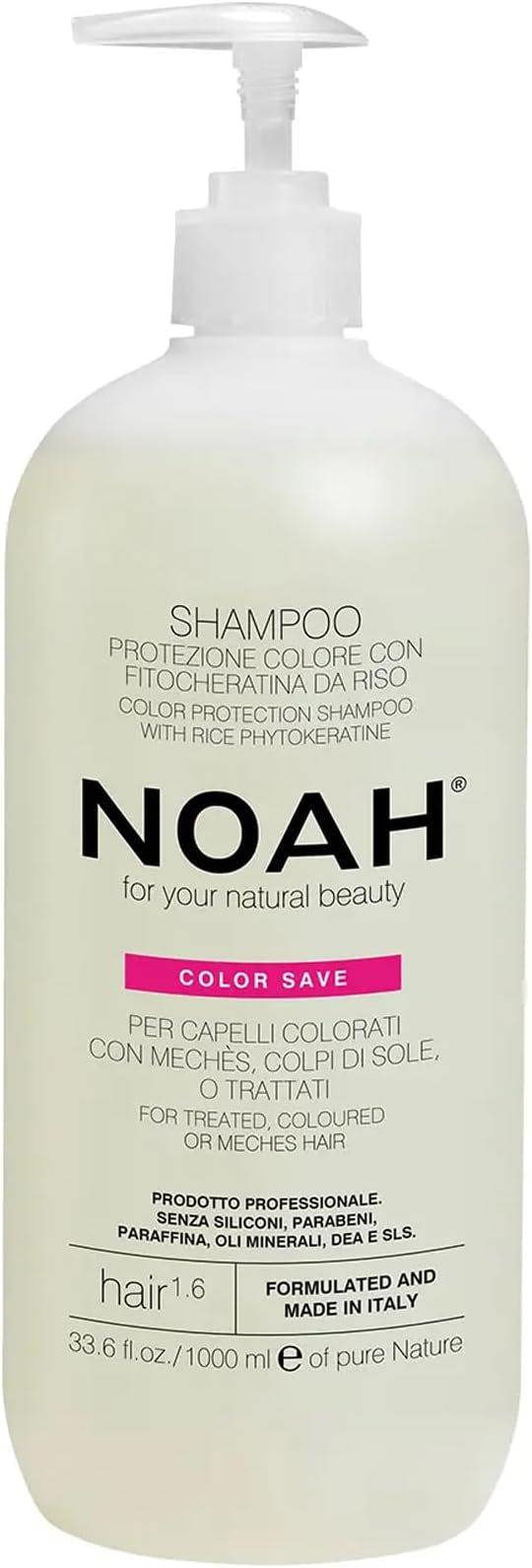 NOAH 1.6 Noah Colour Protection Shampoo With Rice Phytokeratine 1000ml