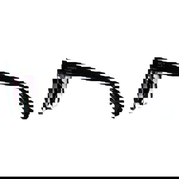 Max Mara Sunglasses MM0042 Logo9 01B Shiny Black Smoke Grey Gradient