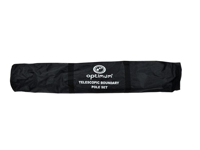 Telescopic Boundary Poles – Adjustable 90-170cm, Fluorescent, Set of 12 - Optimum