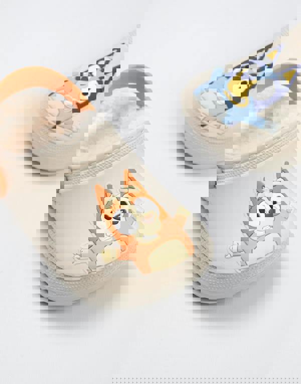 Bluey Unisex Kids Multicoloured Multi Character Fur Lined Clogs