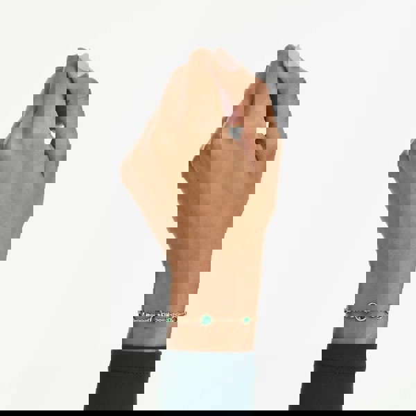 Swarovski Imber Gold Tone Plated Green Crystal Bracelet 5730676