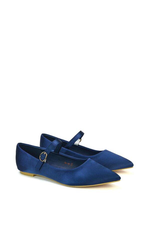 XY LONDON Flat Mary Jane Ballerina Pumps