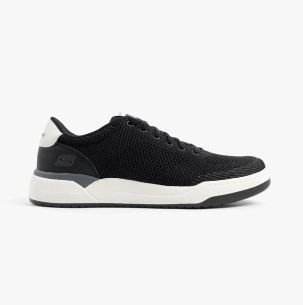 Skechers CORLISS - DORSET Mens Trainers Black