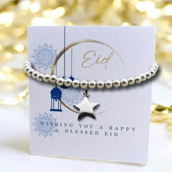 Aye Do Gifts Eid Mubarak Star Bracelet