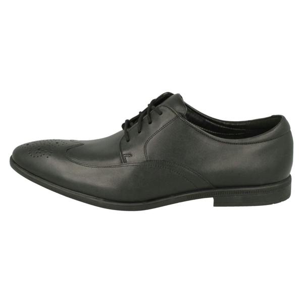 Clarks Mens Clarks Brogue Detailed Shoes Bampton Wing