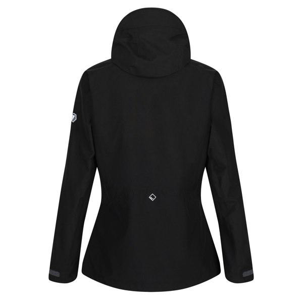 Regatta Women's Birchdale Shell Waterproof Jacket - Black/White