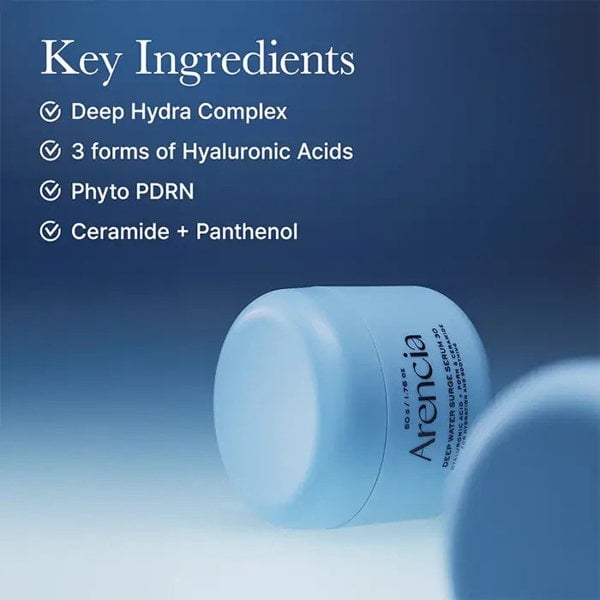 ARENCIA Deep Water Surge Overnight Serum 30 50g