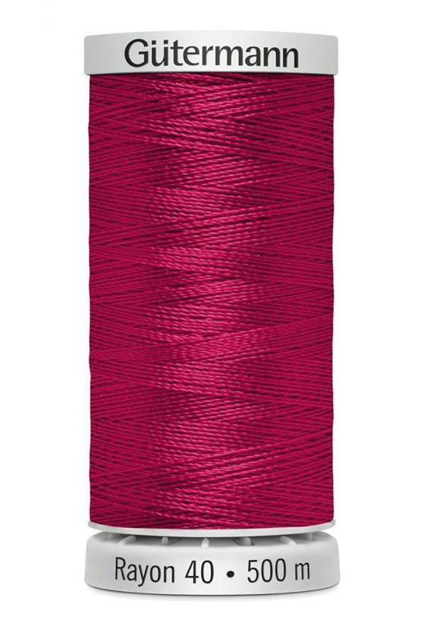 Gutermann No 40 Sulky Rayon Embroidery Thread 500m Rayon Thread Suitable For Embroidery