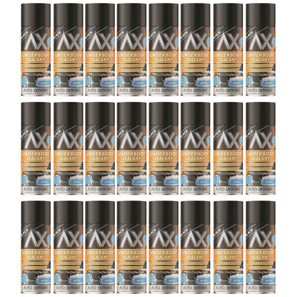 Auto Extreme 24X Underbody Sealant Black Spray 400ml