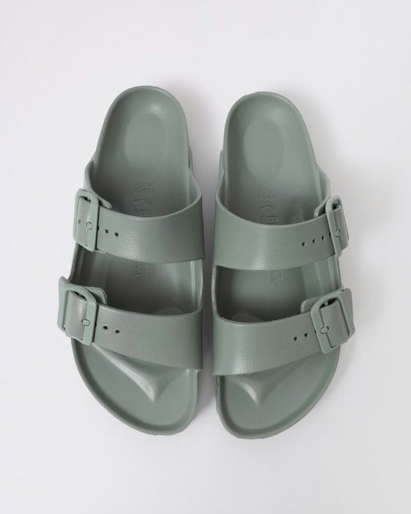 Birkenstock Arizona Womens EVA Sandals - Pure Sage - CHO - Designer Womens Sandals