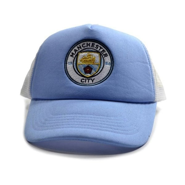 Manchester City FC Trucker Cap - Sky Blue/White