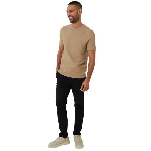 Threadbare Mens Regular Short-Sleeved T-Shirt - Walnut - 