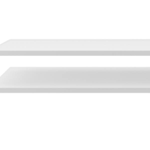 Furniture To Go Sprint 2 Shelves White