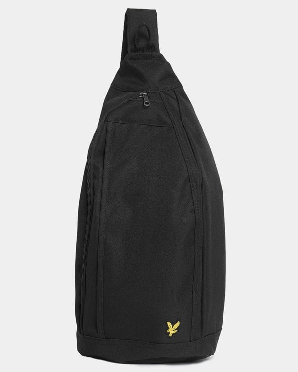 Lyle & Scott Sling Bag - Z865 Jet Black - CHO - Designer Unisex Bags