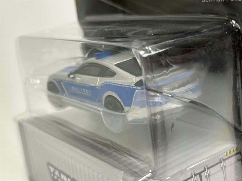 ford mustang gt german police car 1:64 scale tarmac works t64g011gp