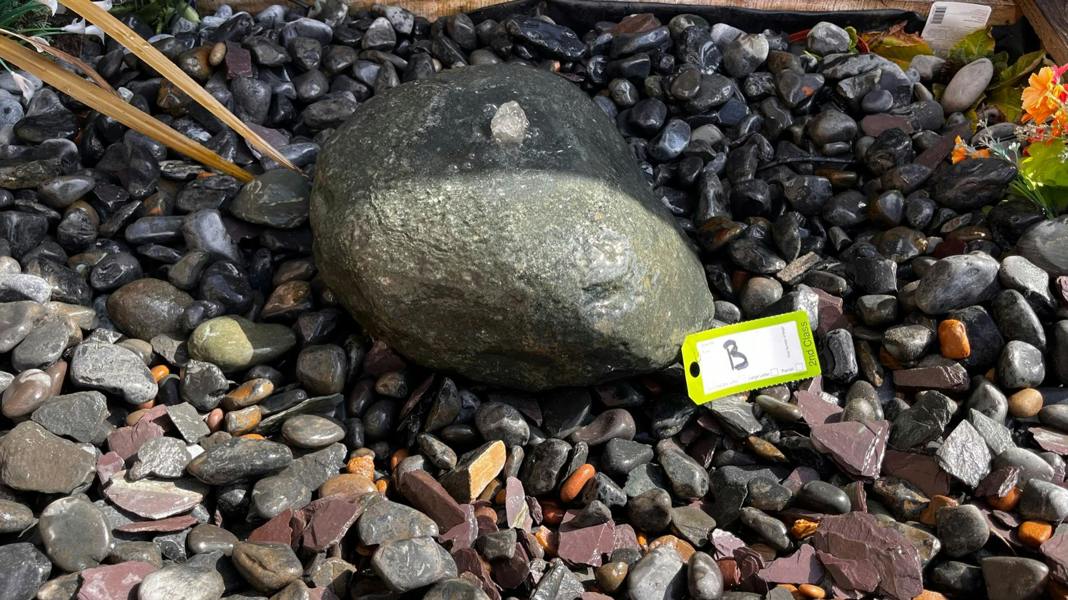 Drilled Natural Bouler B Water Feature
