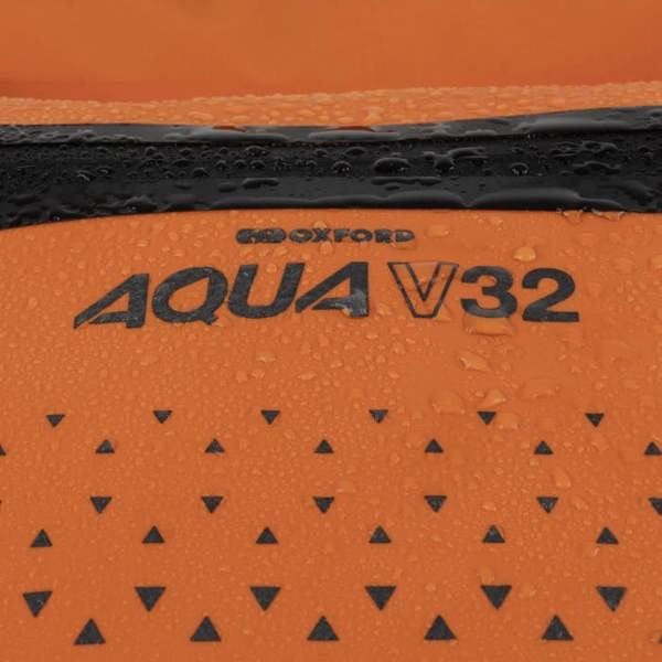 Oxford Aqua V 32 Extreme Visibility Double Pannier Bag Orange