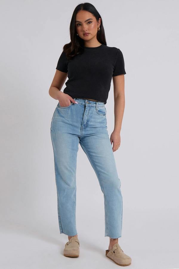 Urban Bliss Bleach Tanya Straight Leg Jean