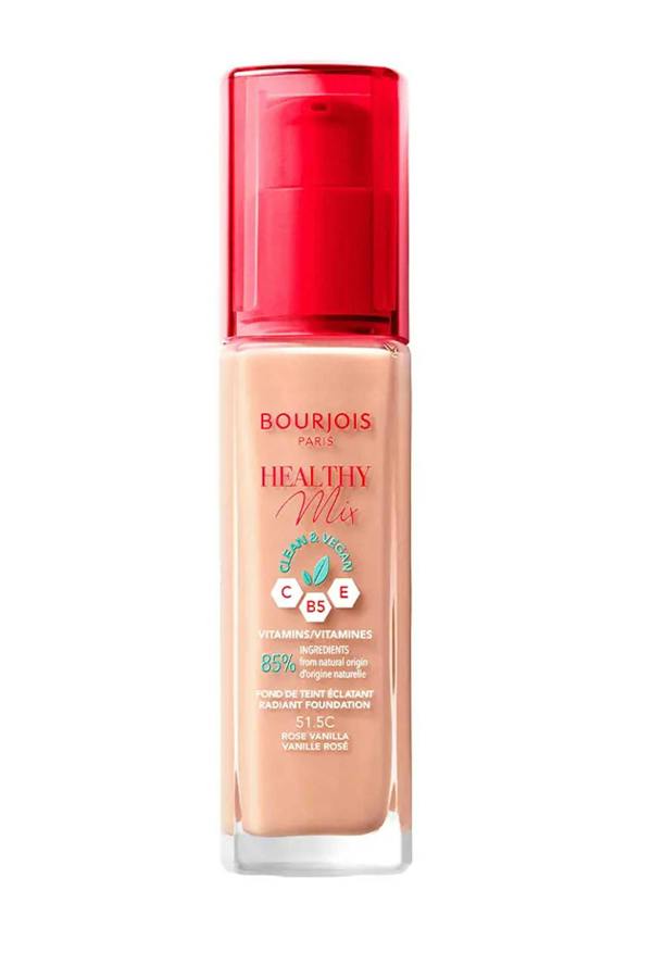 Bourjois Healthy Mix Radiant Foundation Vegan  Rose Vanilla #51.5C Bourjois 30ml 