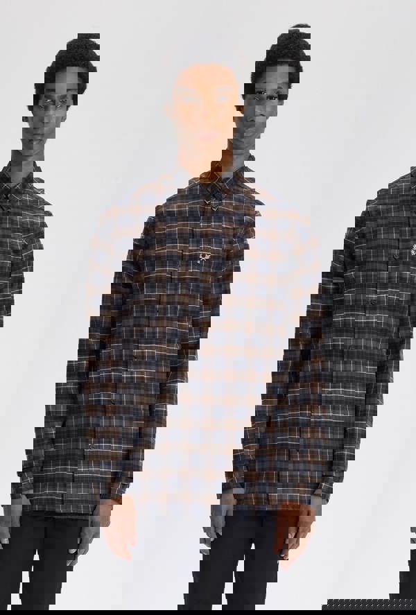 Fred Perry Brushed Twill Tartan Shirt