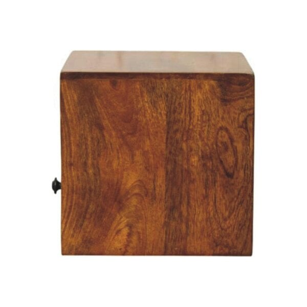 Wyld Haus Cortina 1 Drawer Mango Wood Wall Mounted Bedside Table
