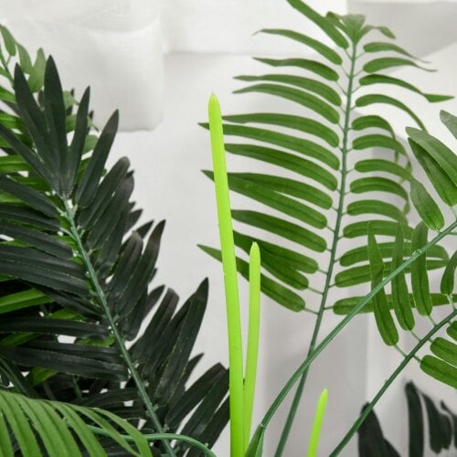 Wyld Haus Dimi Keha Pair Of Artificial Palm Style Trees In Pots 125cm