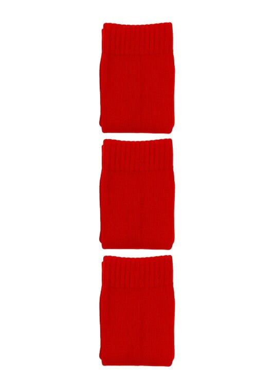 Optimum Classico Knee Length Socks Red | Infant to Senior