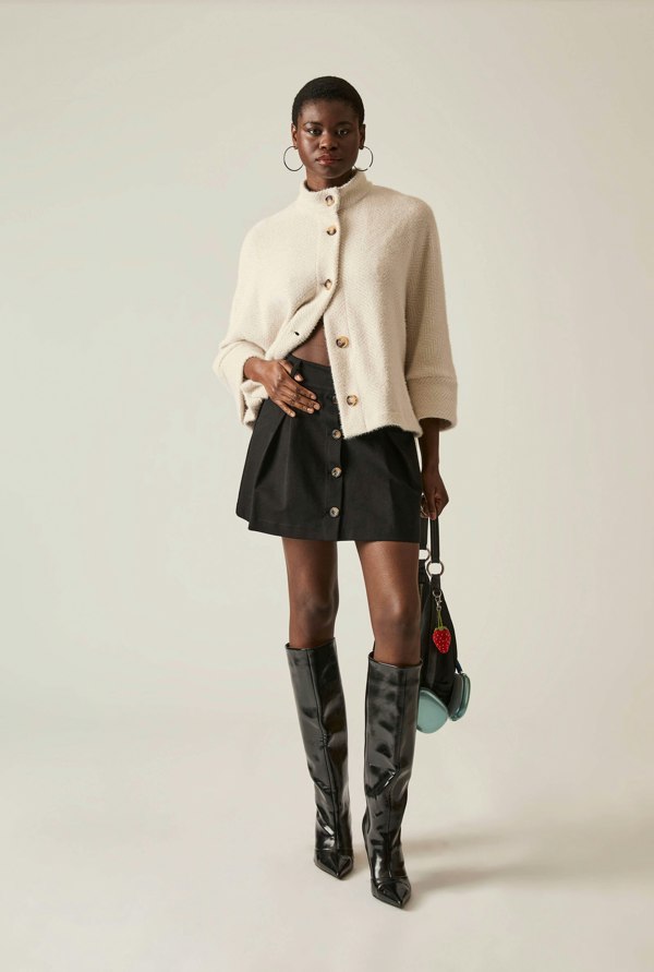 James Lakeland Batwing Cream Jacket