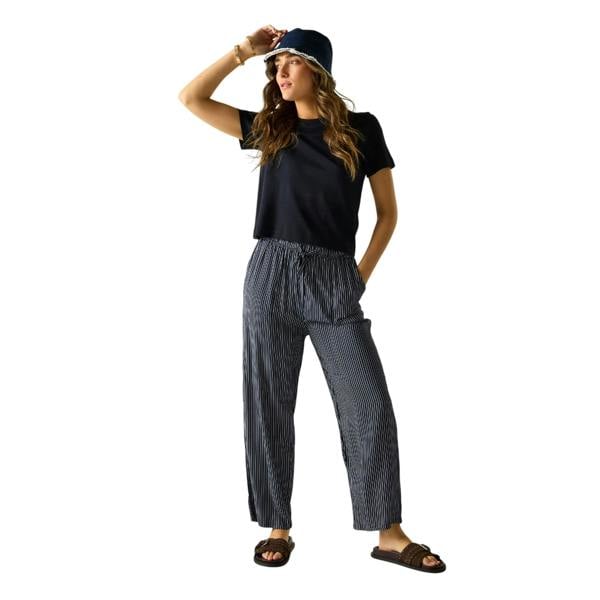 Regatta Womens/Ladies Elbrie Plain Trousers - Navy - 