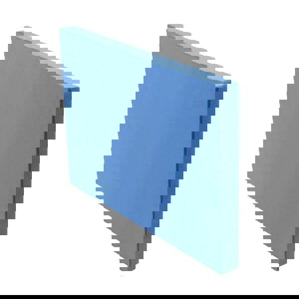 Fitness Mad Half Yoga Block Blue