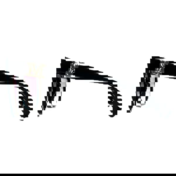 Max Mara Sunglasses MM0014 Emme3 01B Shiny Black Smoke Grey Gradient