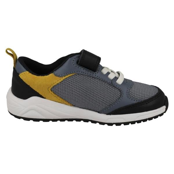 Clarks Childrens Clarks Big Cat Detailed Trainers Aeon Cheat K