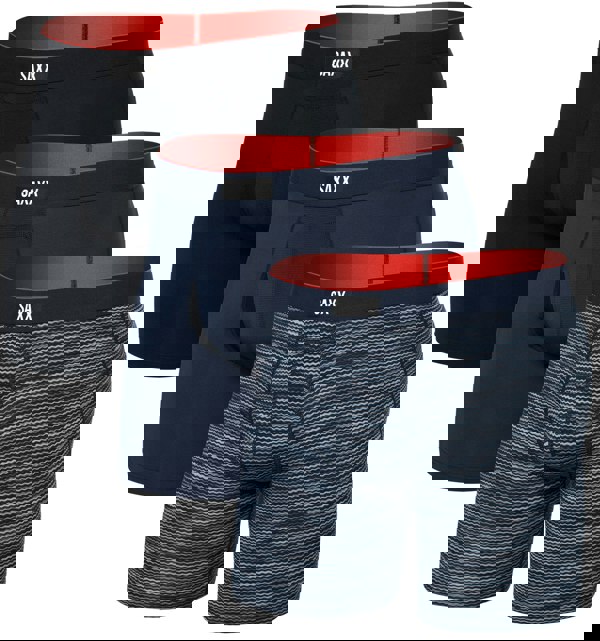 SAXX Men's SAXX Multi-Sport Mesh 6" Boxer Briefs TRIPLE PACK {SAXX-PP3MS}