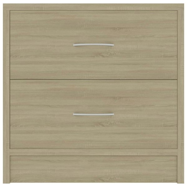 Berkfield Bedside Cabinet Sonoma Oak 40x30x40 cm Engineered Wood