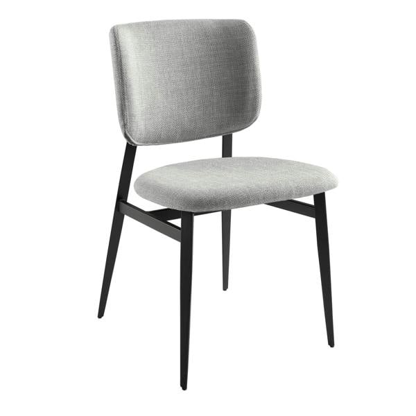 Angel Cerdá Light Grey Fabric Chair 4147