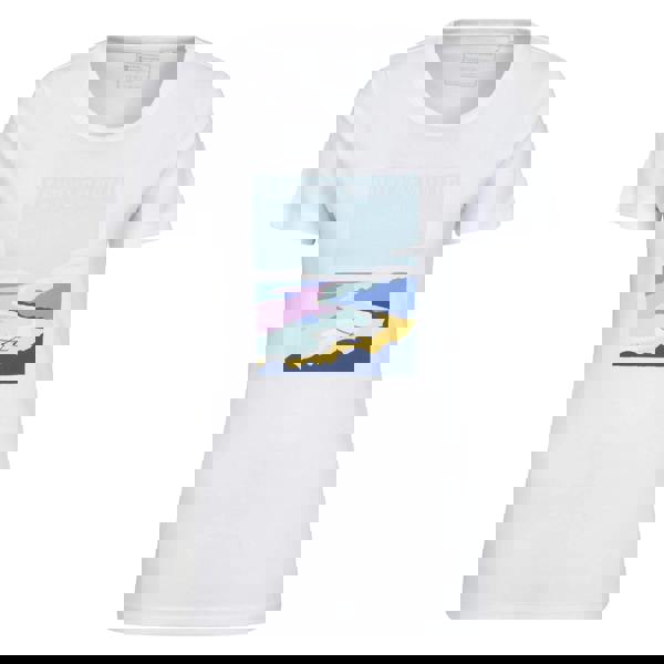 Mountain Warehouse Womens/Ladies Bournemouth Scenery T-Shirt - White