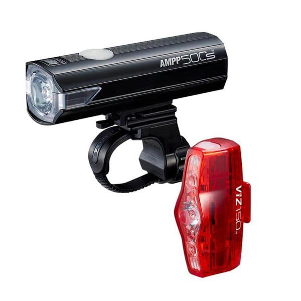CatEye AMPP 500S / VIZ 150 Bike Light Set - Black