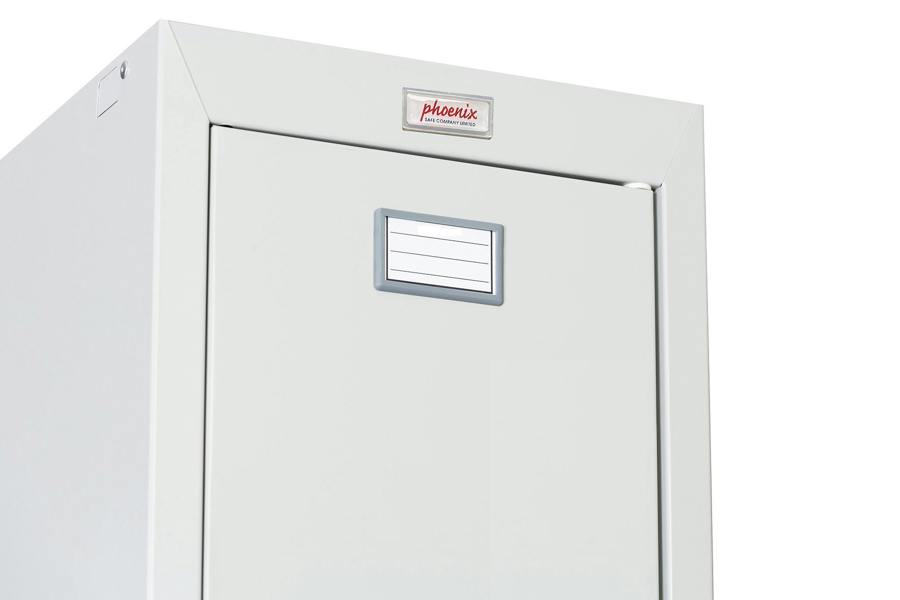 Phoenix Safe Phoenix PL 300D Series PL1133GGE 1 Column 1 Door Personal locker in Grey with Electronic Lock