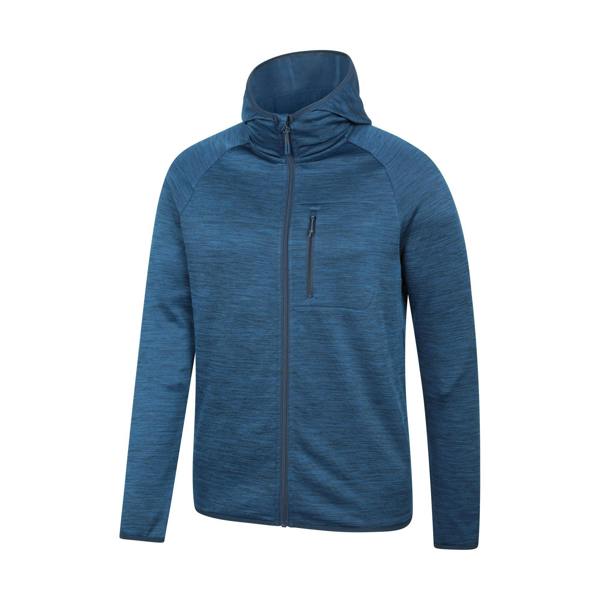 Mountain Warehouse Mens Marker Active Hoodie - Dark Blue - 