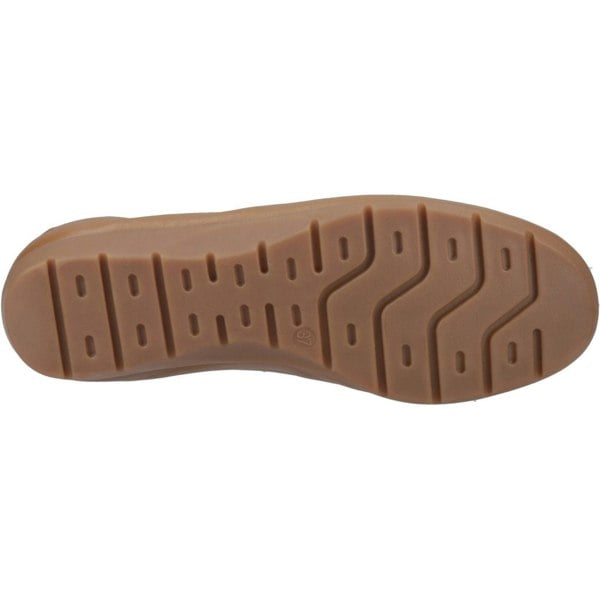 Hush Puppies Skylar Leather Women's Tan Flats