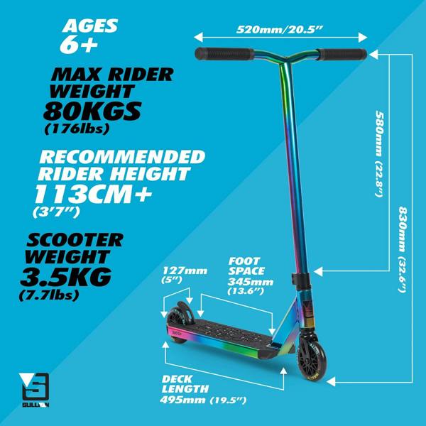 Sullivan Antic V2 Pro Scooter - Oil Slick