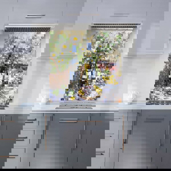 Warren Reed - Designer Vineyard Feast: Impressionist's Still Life Kitchen Splashback