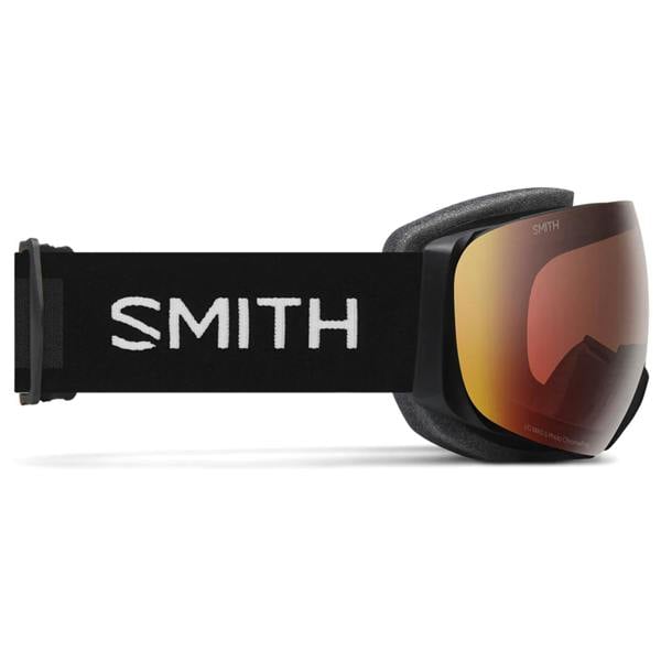 Smith Ski Goggles I/O Mag S 0JX 4V Black ChromaPop Pro Photochromic Red Mirror & CP Storm Yellow Flash