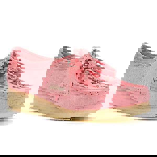 Clarks Originals Wallabee Suede Women's Pink Shoes