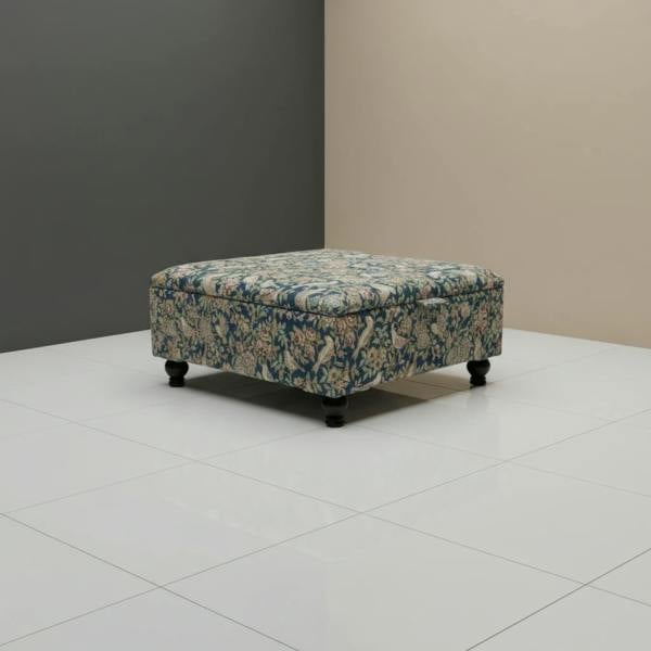 Elegant storage ottoman designed for contemporary UK living rooms