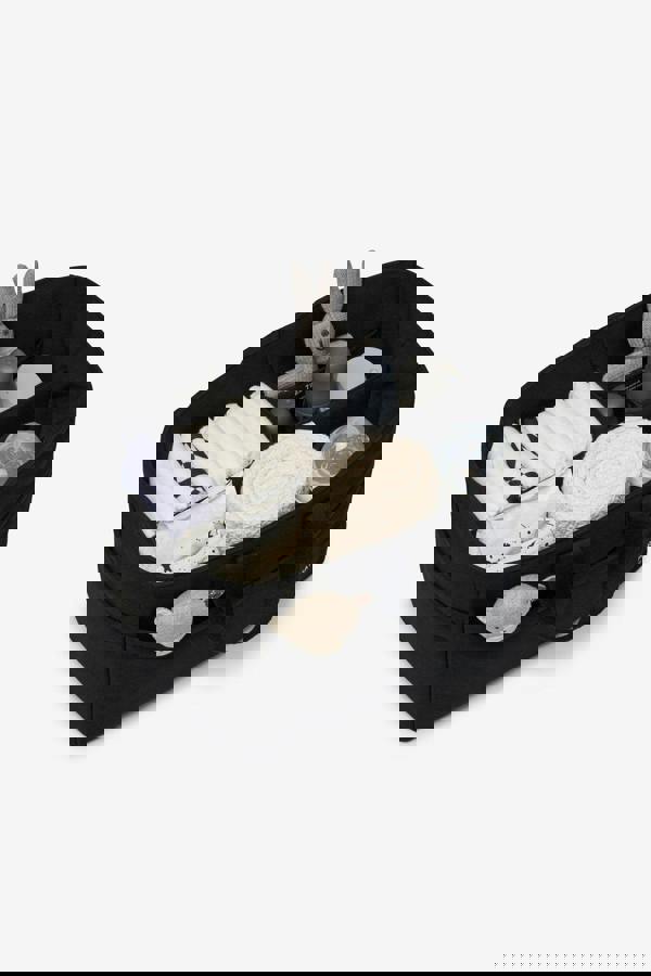 Tiba + Marl T+M Canvas Organiser Caddy / Pocket Tote Insert Black