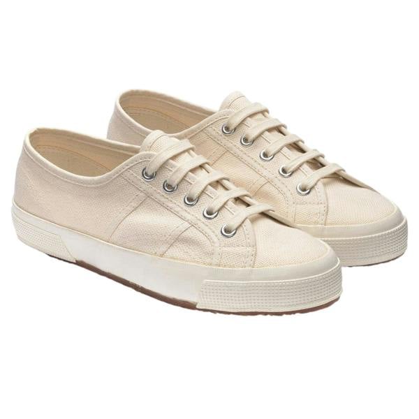 Superga Womens/Ladies 1925 Made In Italy Trainers - Total Beige Raw - 
